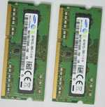 Memorii laptop kit 8gb ddr3l 4gb pc3l 12800s-11-13-b4 m471b5173qho-yko