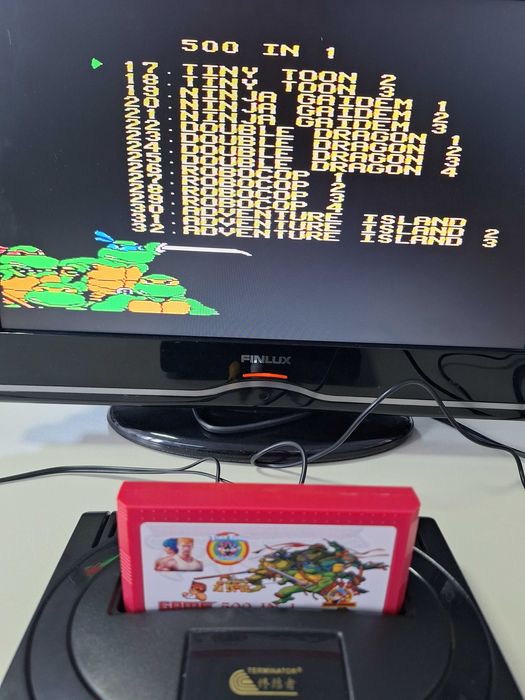 500 jocuri caseta discheta clasica cu jocuri pentru consola TV