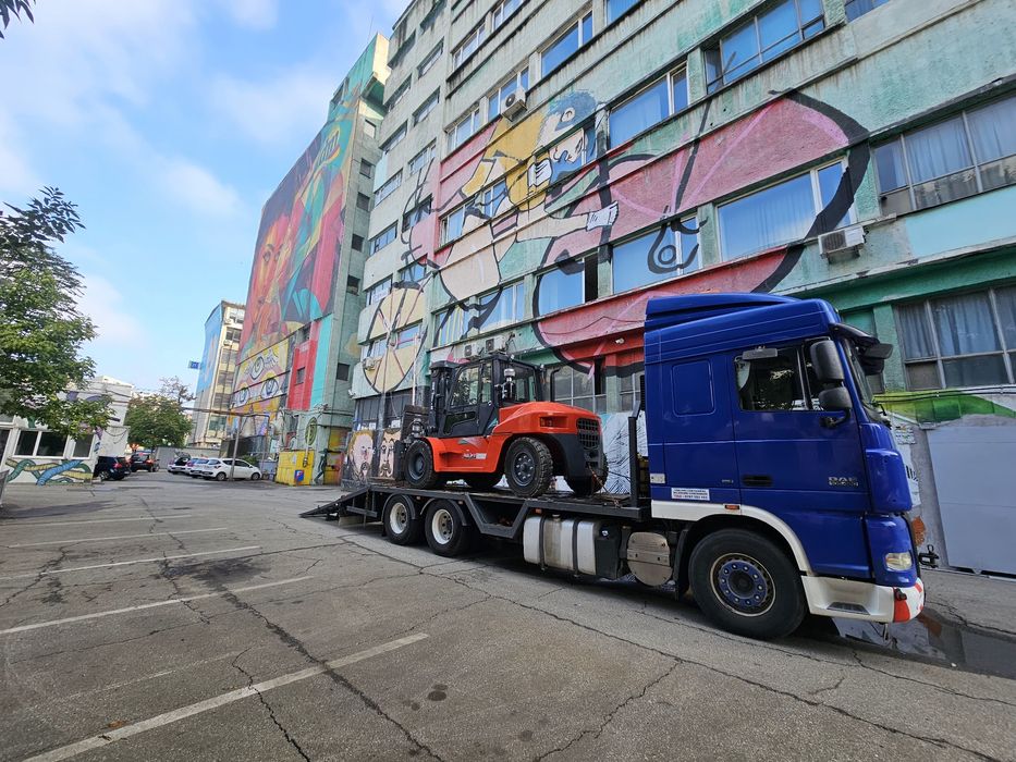 Închiriere Trailer, Transport Utilaje, Trailer Utilaje, Platforma util