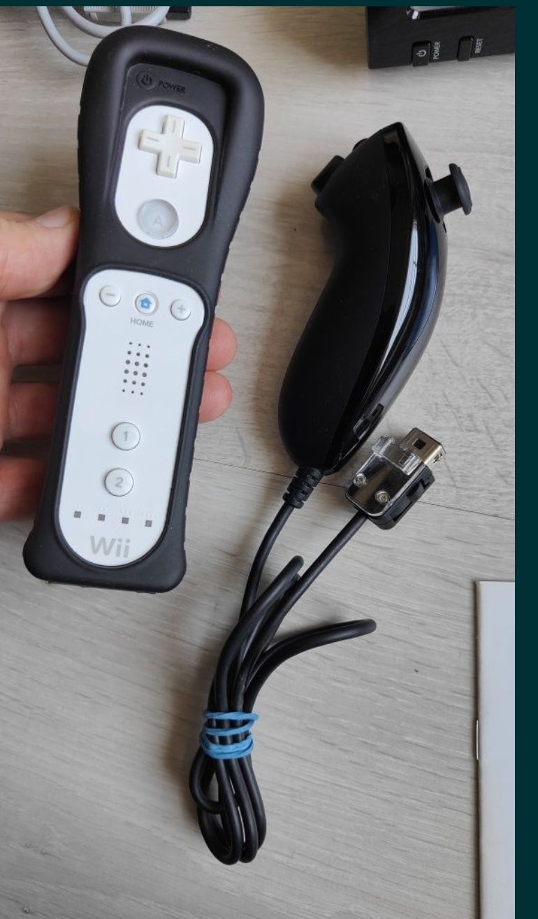 Consola Nintendo Wii Black+joc Wii Sports