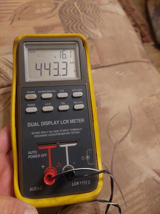 Multimetru AUDAC LCR 1120D