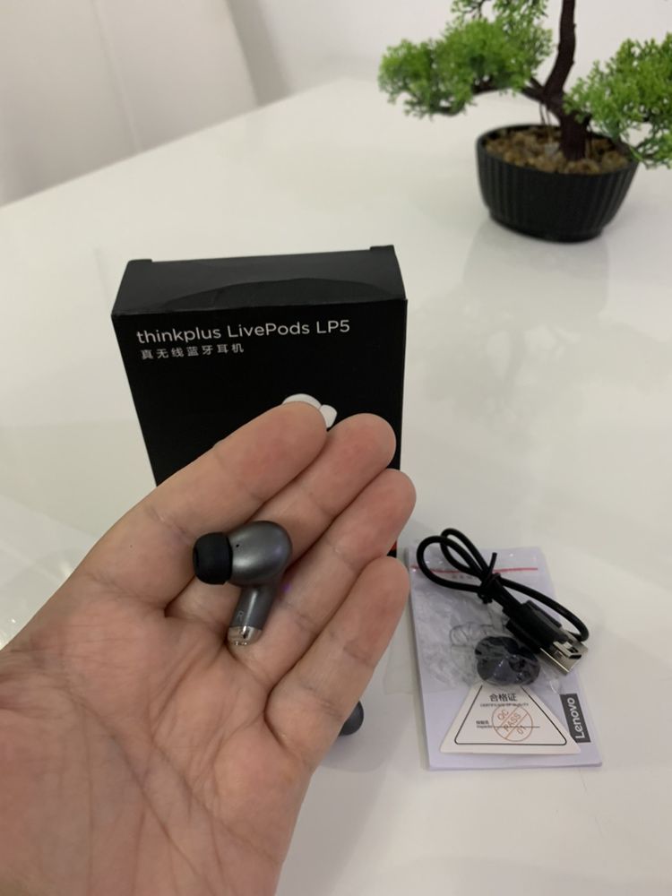 Căsti Hands Free Bluetooth Wireless Lenovo LivePods Lp5 Driver 13 mm