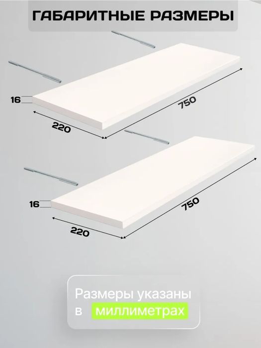 Продам подвесные полки