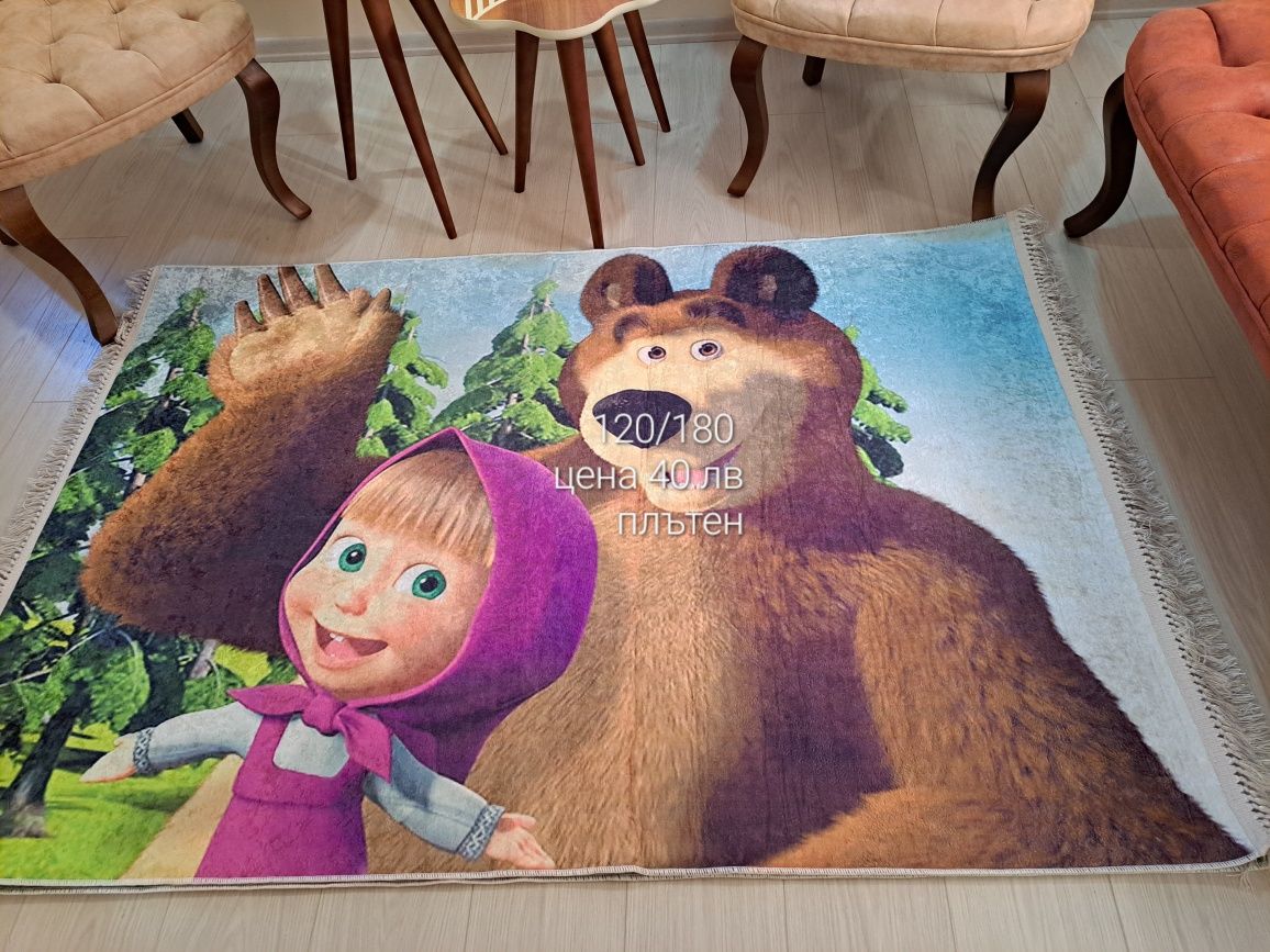 Детски килим 3Д с любими детски герой!