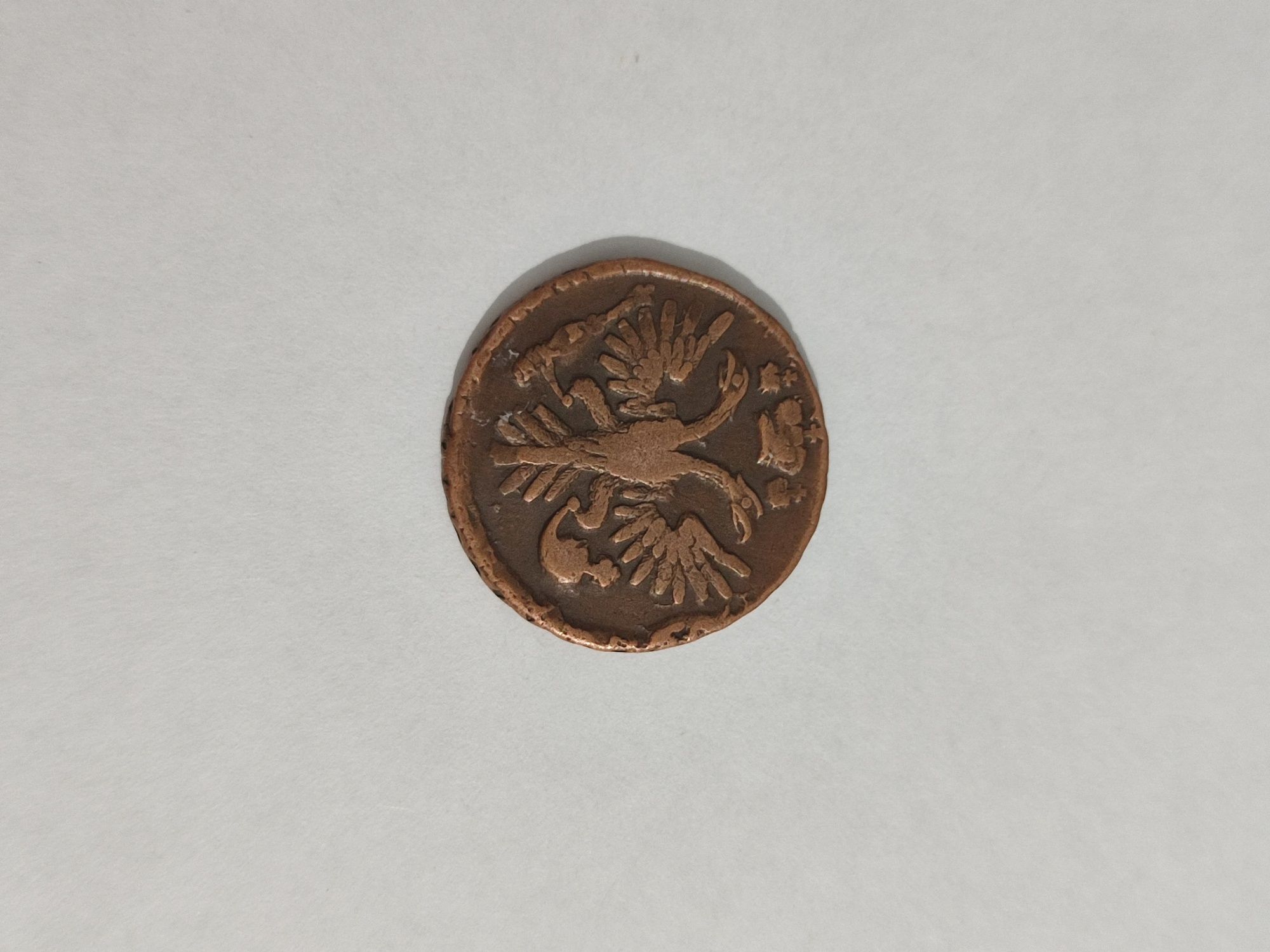 Монета Денга 1731 года