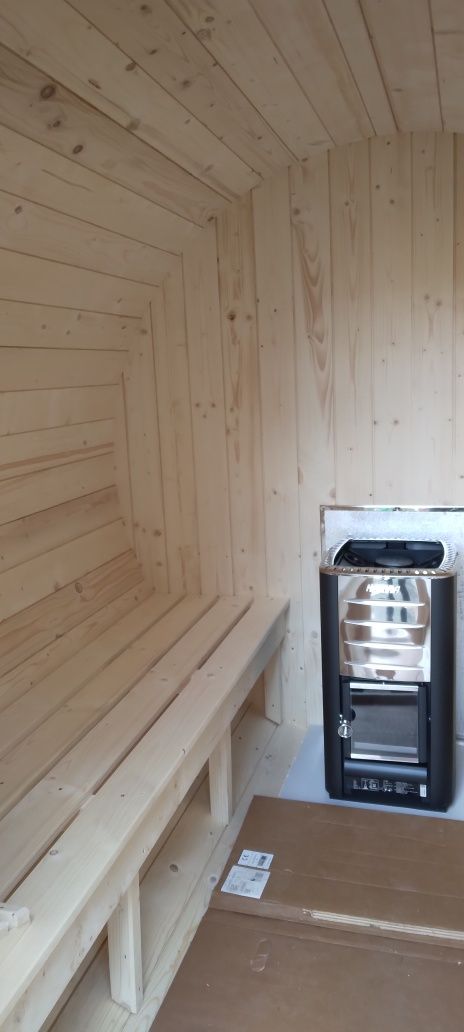 Sauna tip butoi exterior