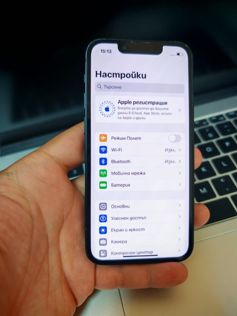 iPhone 13 Mini Midnight 128GB / Батерия 100% / Бартер