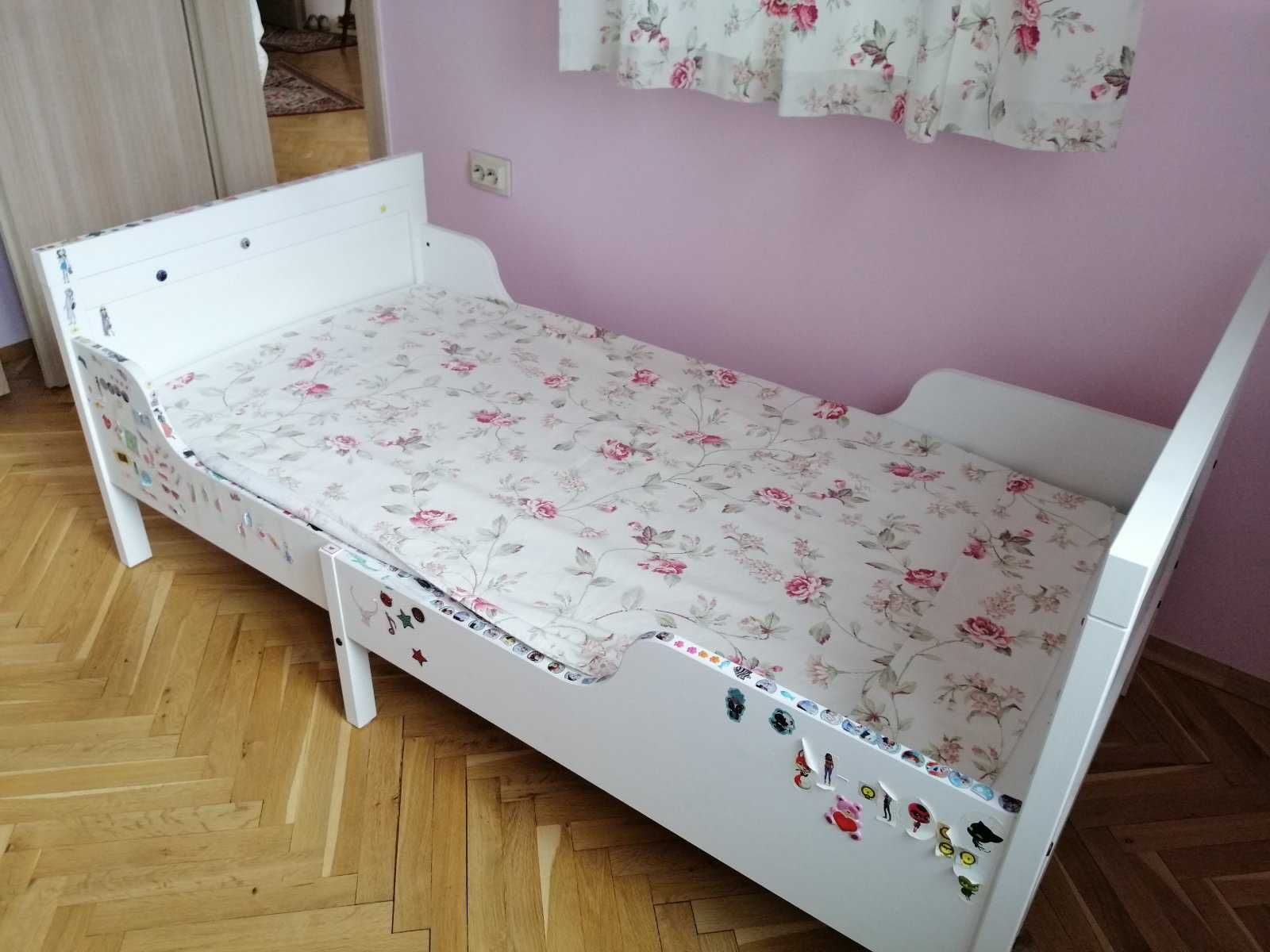 Детско разтегателно легло  с подматрачна рамка и матрак- IKEA