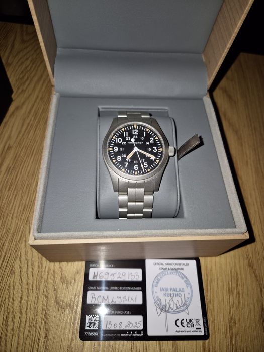 Ceas Hamilton Khaki Field Mechanical