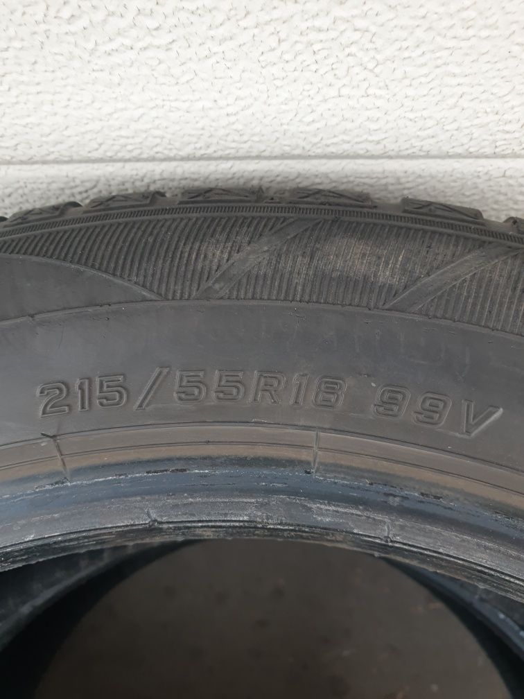 Всесезони гуми 2 броя FALKEN EuroAll Season AS210 215 55 R18 дот 4319