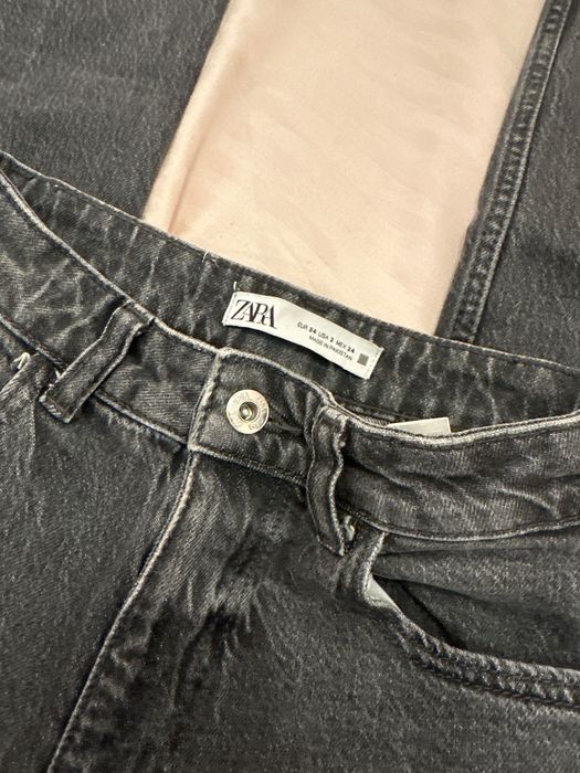 Дънки Zara 34,normal висока талия