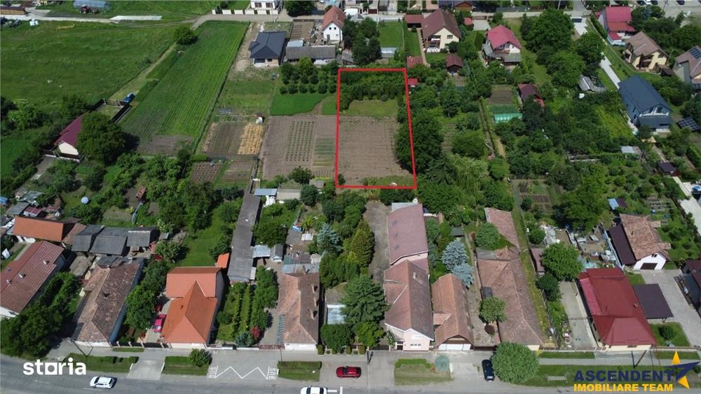 1.300mp teren intravilan, livada, utilitati, locatie premium: rezident