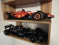 Lego Technic Ferrari SF24 и Mercedes