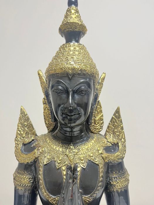 Будда статуэтка (фигура), металл/позолота, 40 см