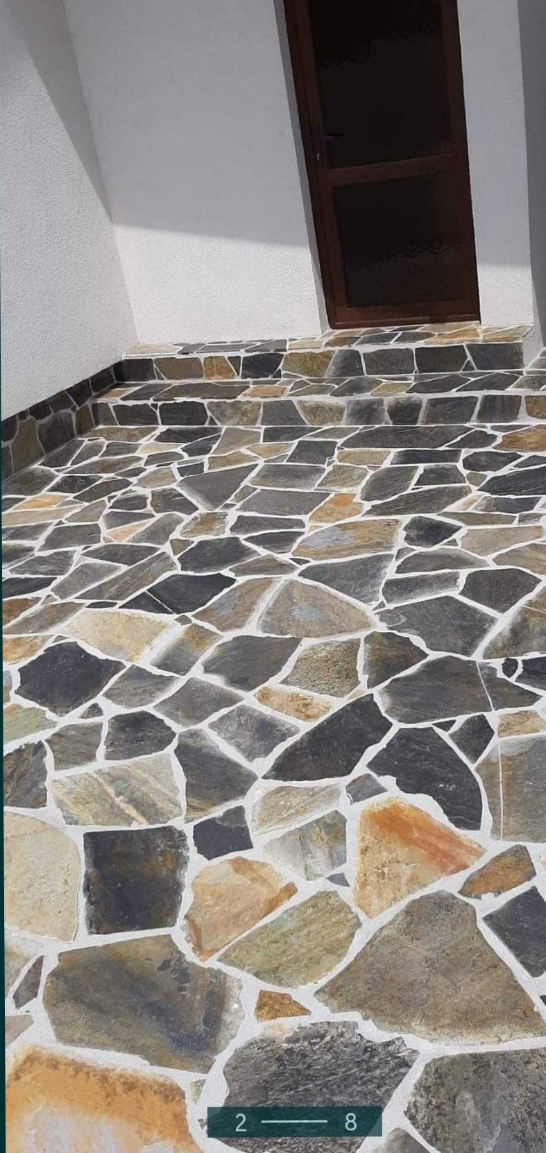 Piatra naturala cu montaj