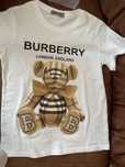 Tricou burberry white