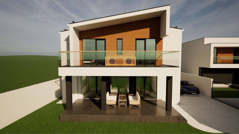 Casa cu piscina, teren 550mp Bariera Valcii Spital Regional