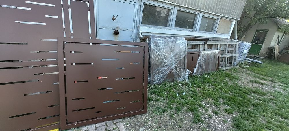 Kit gard ,poarta culisanta si poarta pietonala