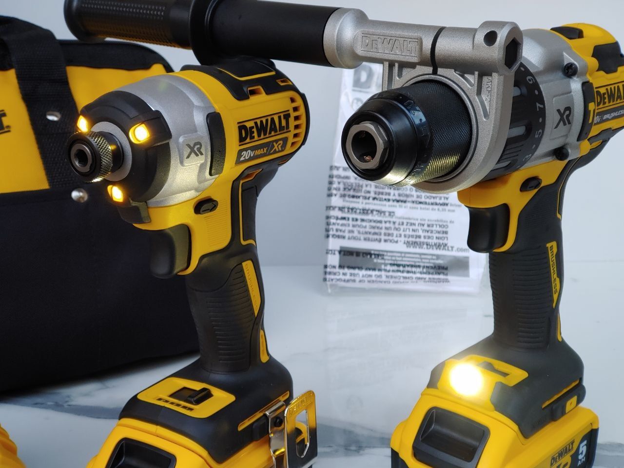 Dewalt DCK299P2 топовый комбо набор шуруповёртов