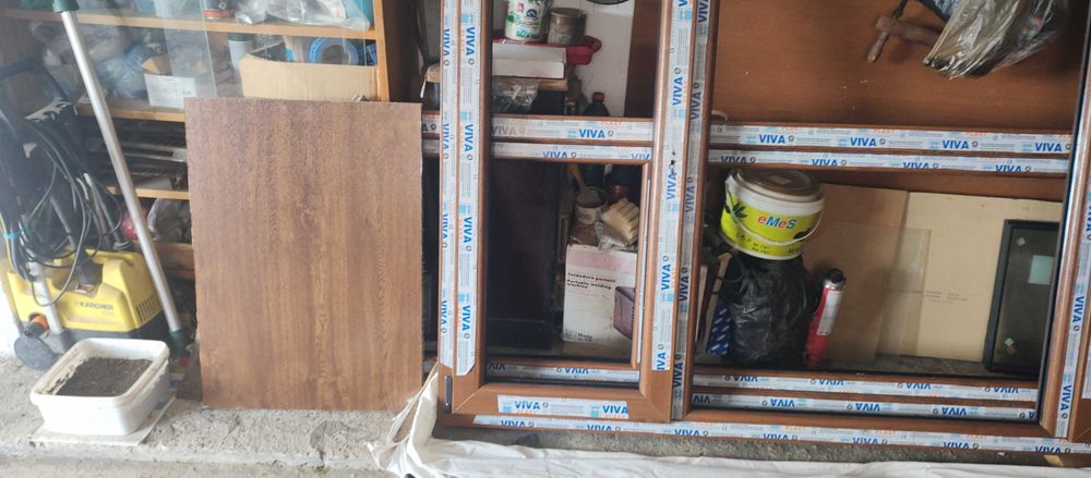 PVC дограма VIVA plast златен дъб