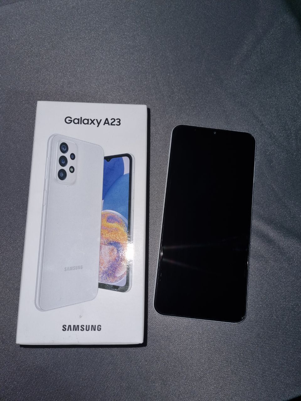 Samsung Galaxy A 23 xolati ideyal ayol kishi ishlatgan 6 oylik telfon.