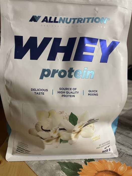 pudra proteica de vanilie AllNutrition