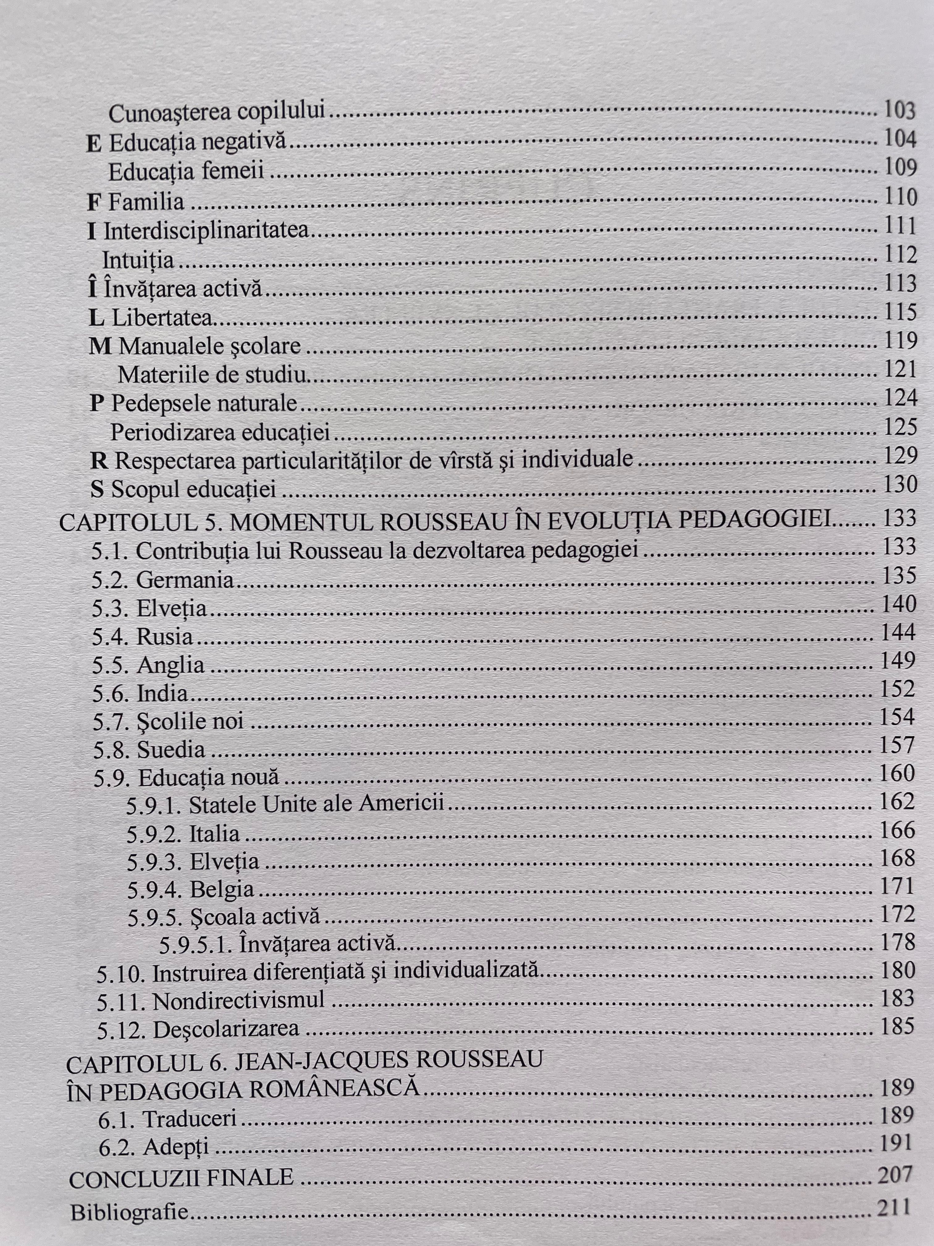 Paradigma Rousseau și educatia contemporană  - Științele Educației