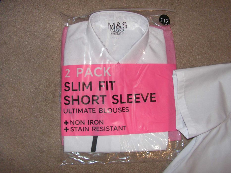 Риза Marks & Spencer за 13-14 г. за униформа