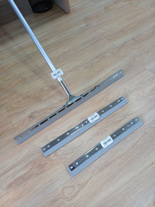 Швабра с резиновым лезвием 45см/55см/75см