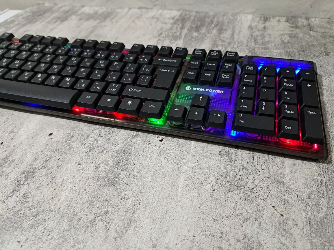 Продам клавиатуры c RGB подсветкой MRM POWER