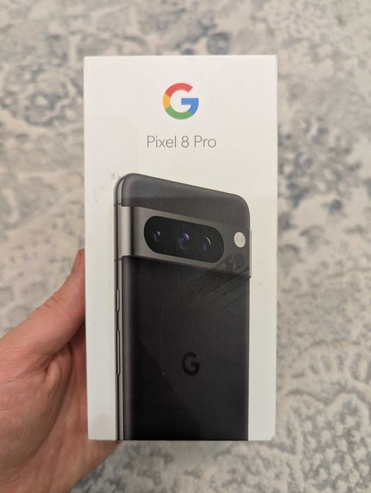 Google Pixel 8 Pro, 256 GB, цвет черный, новый запечатанный
