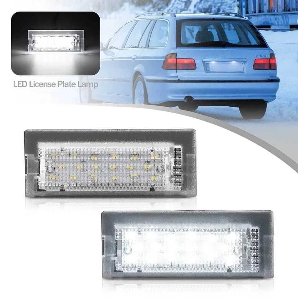 Супер качествени LED светлини плафони за заден номер BMW E46 98-03