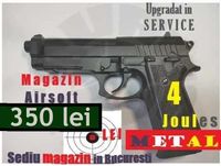 Pistolul 4.5 Joules Taurus Beretta    MAGAZIN AIRSOFT