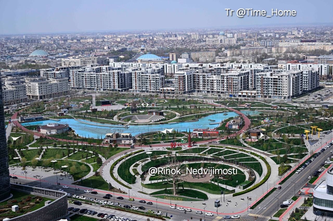 Первый Небоскрёб в стране NEST ONE с Видом на Парк Tashkent City 38м2