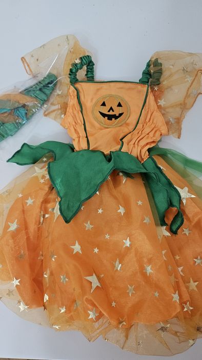 Бебешка рокличка с диадемка за Хелоуин  Halloween.