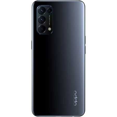 Telefon mobil OPPO Reno 5, Dual SIM, 128GB, 8GB RAM, 5G, Starry Black