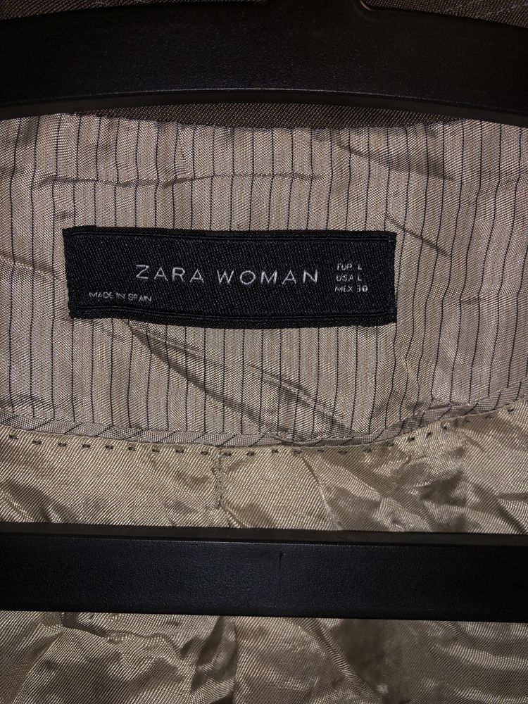 Costum bumbac Zara Woman, mar. L, nou fara eticheta