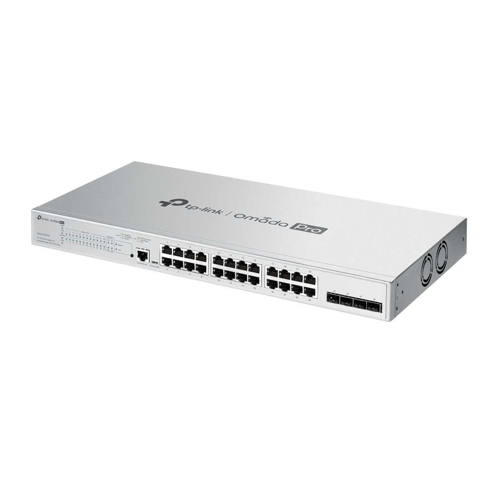 TP-Link S5500-24GP4F Omada Pro 24-Port PoE+ Gigabit L2+ Managed Switch