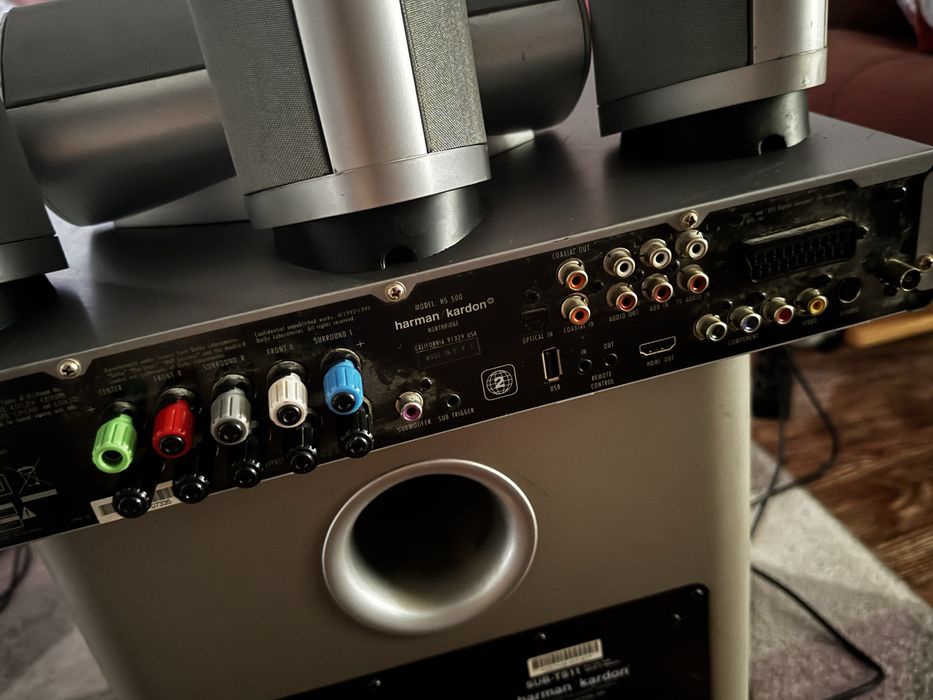 Sistem audio Harman Kardon HS 500 + Subwoofer activ HK TS11 – 5.1