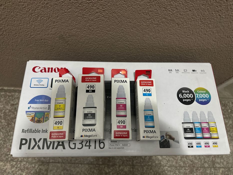 All-in-One Printer CANON PIXMA
Принтер Canon Pixma G3416