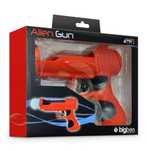 Pistol BigBen Alien Gun, PS Move, PS3, PS4, rosu