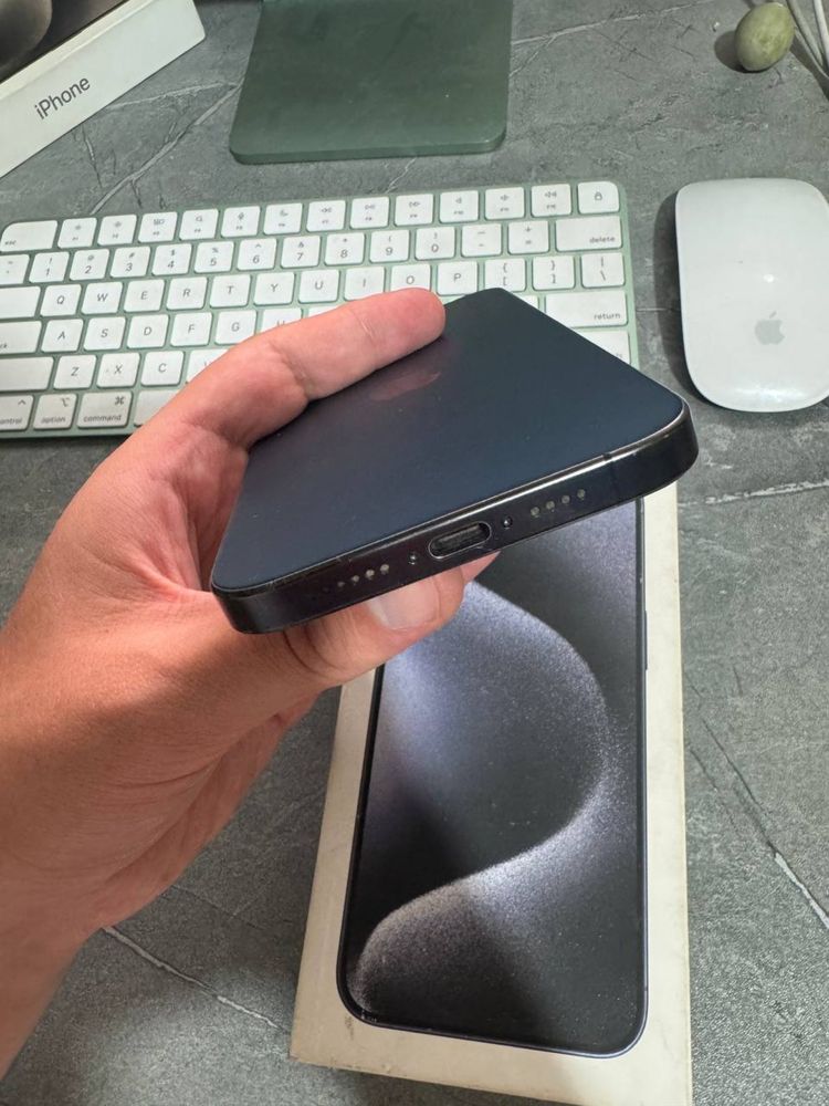 Iphone 15 pro max 256gb ZA/A dual ikkta simkartali