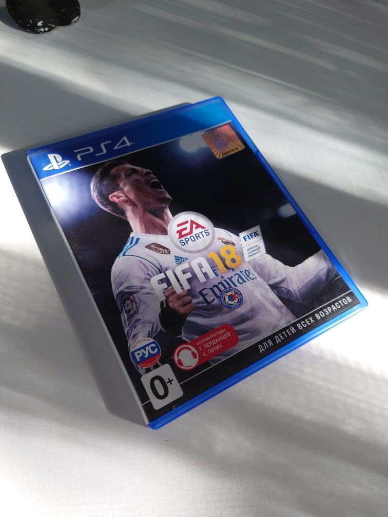 Диск Fifa 2018 для пс 4