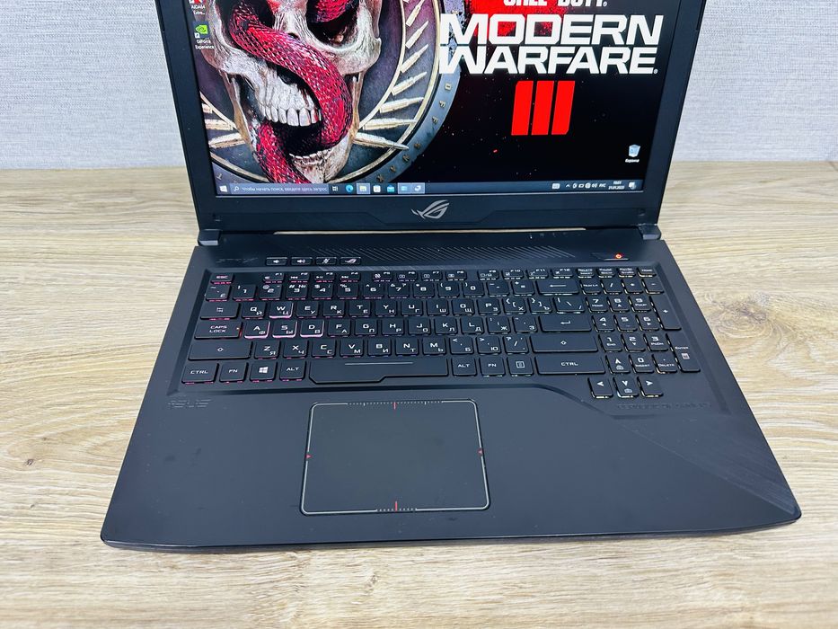 ASUS ROG Strix Core i7-12 Ядер+GTX-1050Ti Мощный, Игровой ноутбук