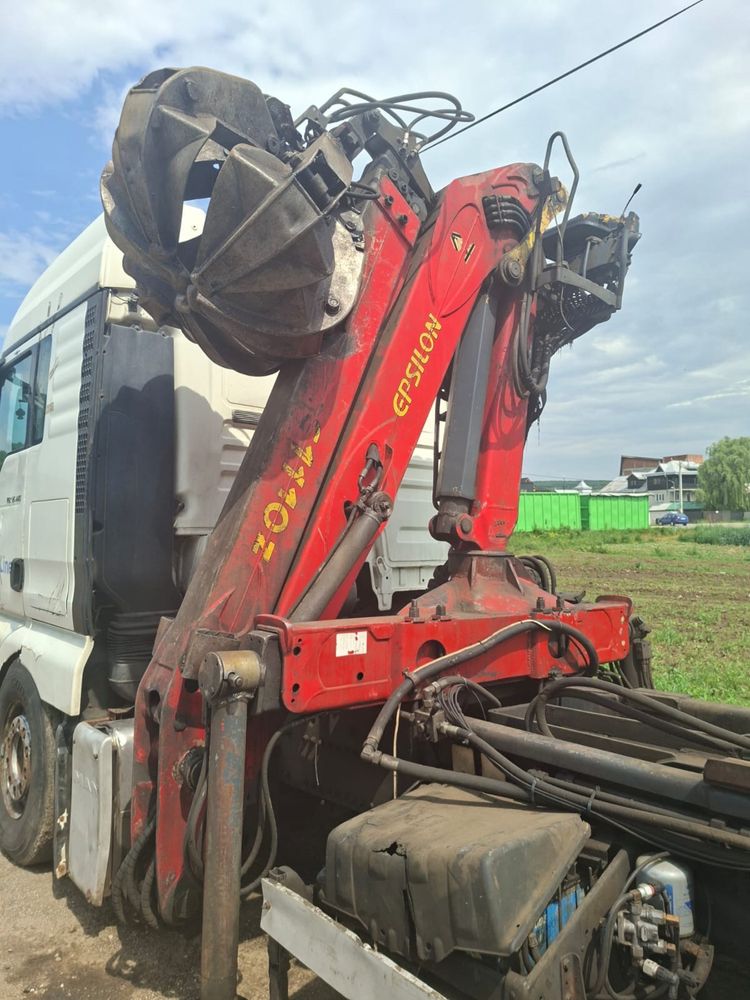 Man TGX 26400 cu graifier de fier vechi epsilon