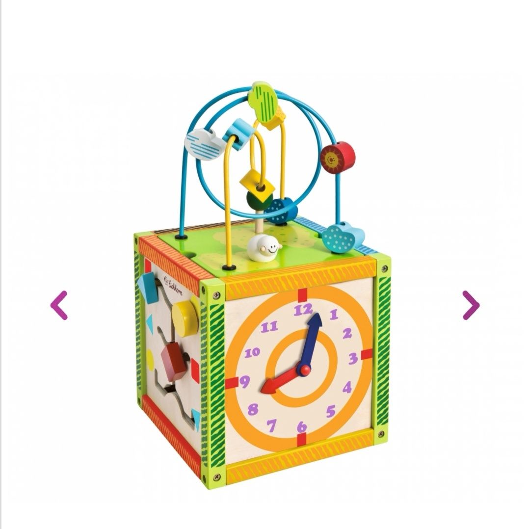 Детски образователен дидактически куб Eichhorn