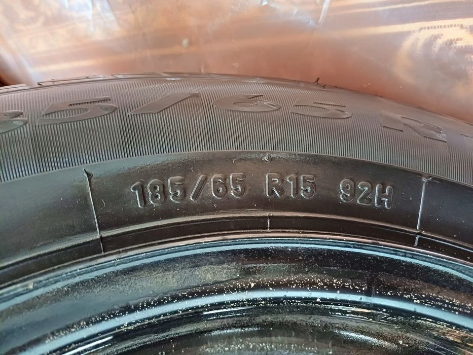 Штампованные диски 4х100 R 15 +шины
