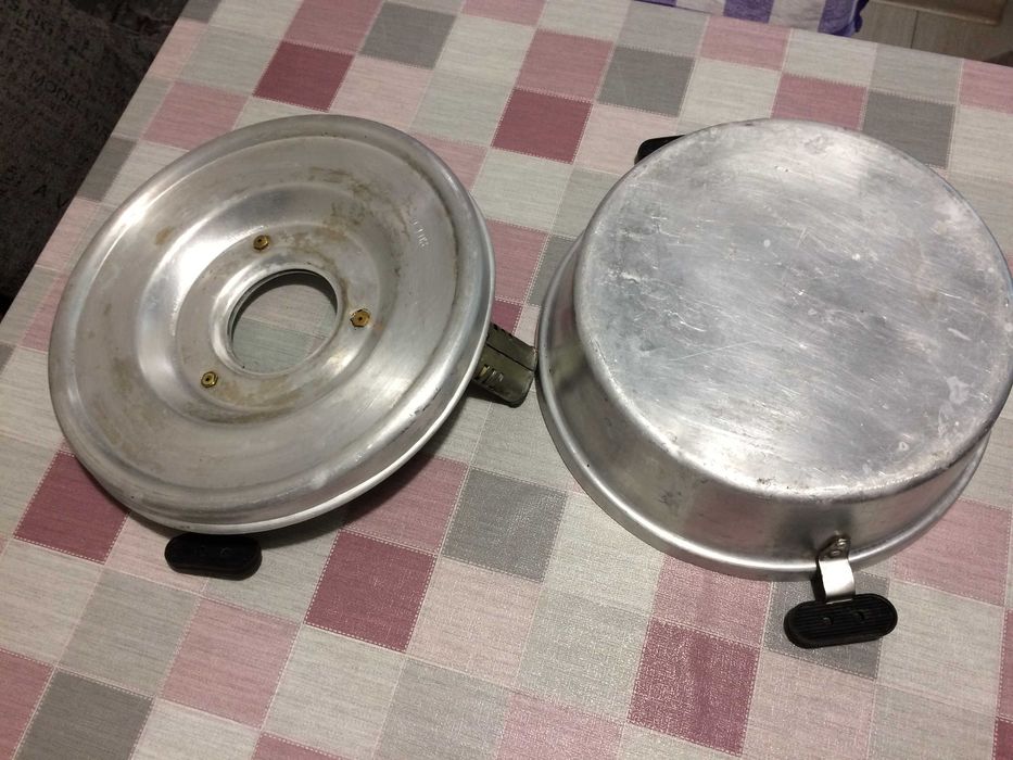 Електрическа тенджера, алуминиева от соца.