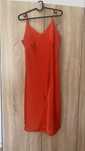 Rochie gravida din satin cu bretele