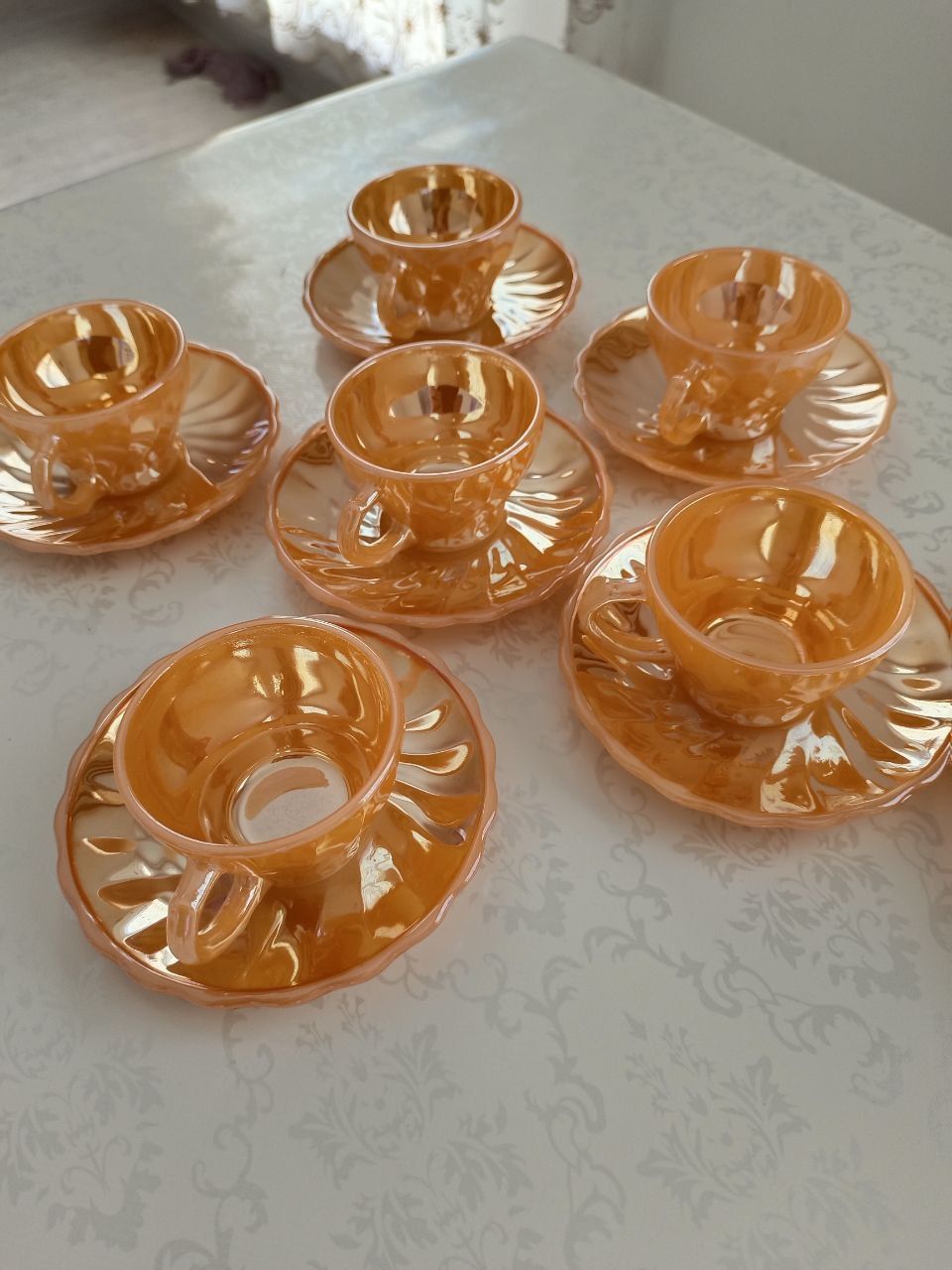 Винтажный сервиз кофейный СССР советский